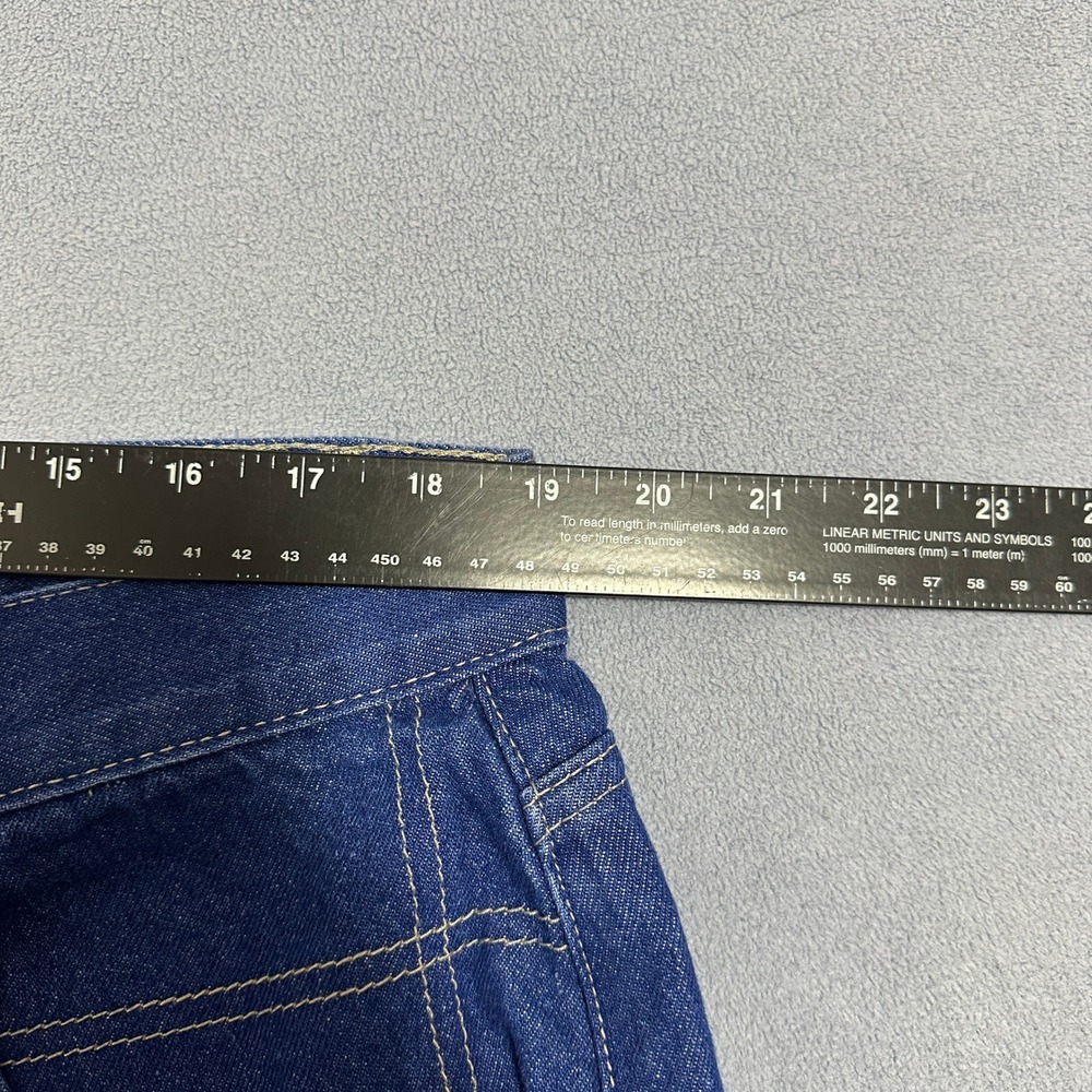 Southpole Baggy Carpenter Jeans Denim Embroidered Logo Blue Mens Size W38 L32 - Picture 3 of 16